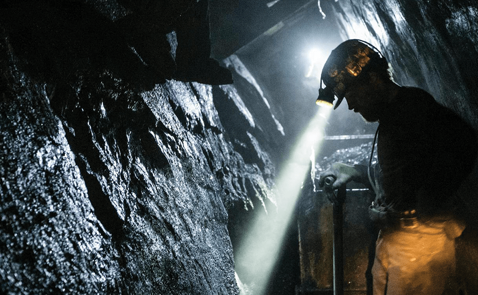 Image of coal miner