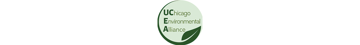 UChicago Environmental Alliance student logo banner
