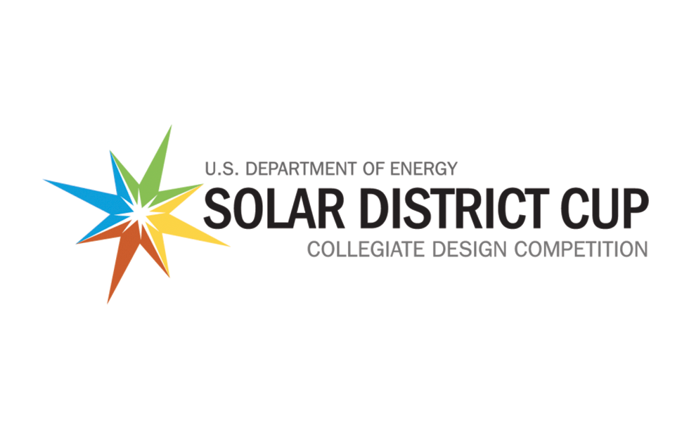 Logo for the U.S. solar district cup